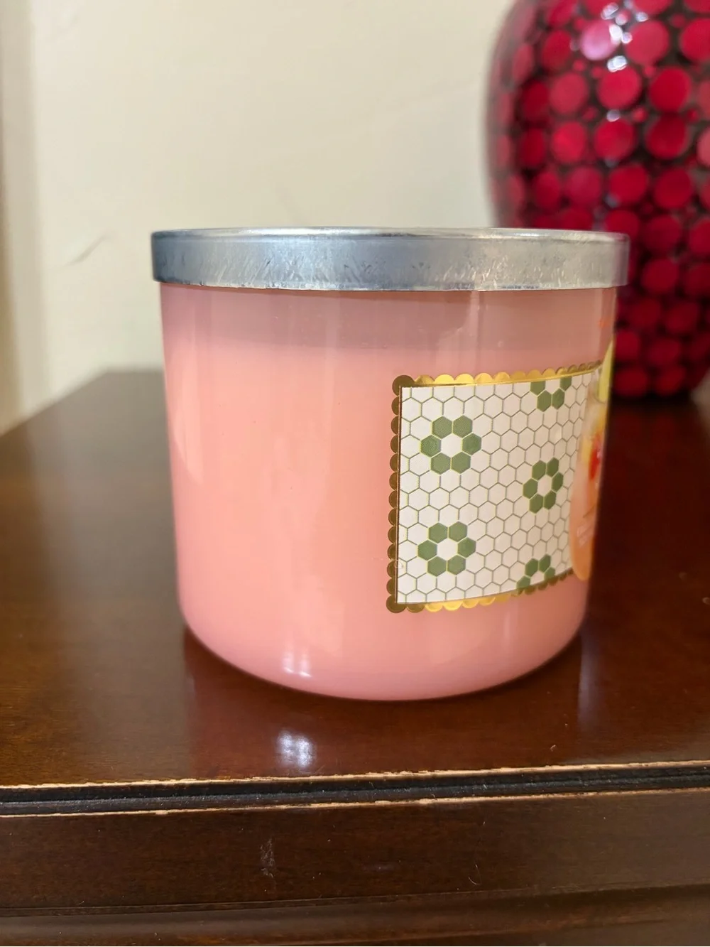 Bath & Body Works Bubbly Rose 3 Wick Candle